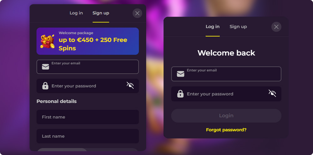 Zumospin Casino Login and Registration